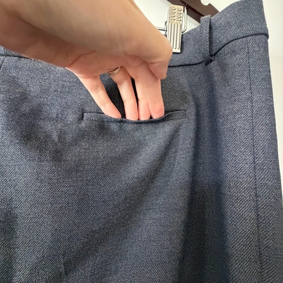 Calvin Klein Navy Suit Dress Trouser Pants Size 16 - Picture 7 of 10